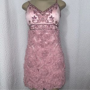 Sue Wong Cocktail Mini Dress Size 6